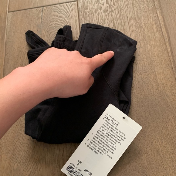 NWT Black It’s a tie long sleeve size 2 - Picture 4 of 4